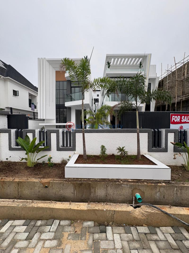 5 bedroom Detached Duplex For Sale 2nd Tollgate, Lafiaji Lekki Lagos - 1
