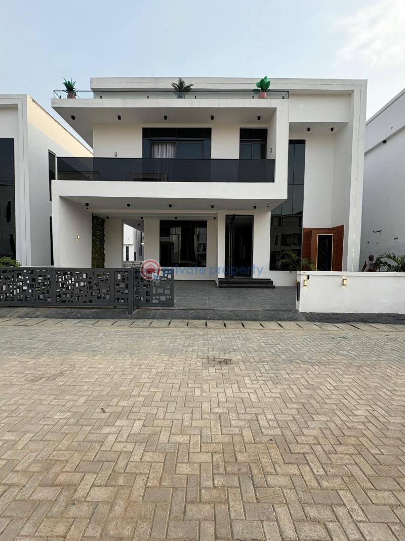5 bedroom Detached Duplex For Sale 2nd Tollgate Lafiaji Lekki Lagos - 0
