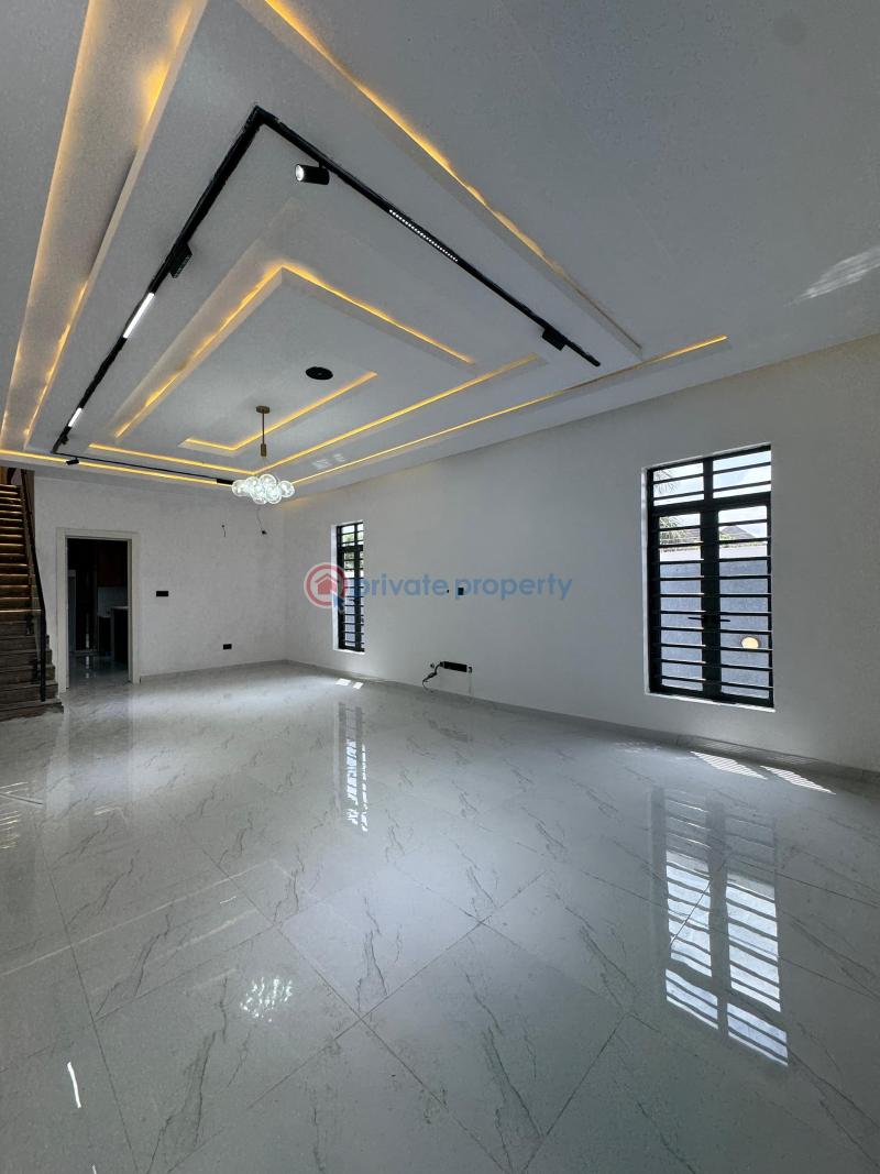 Brand new 5  bedroom semi-detached duplex with a cinema, pool & bq  for sale - 4 5 bedroom Semi detached Duplex For Sale Abraham Adesanya Ajah Lagos - 4