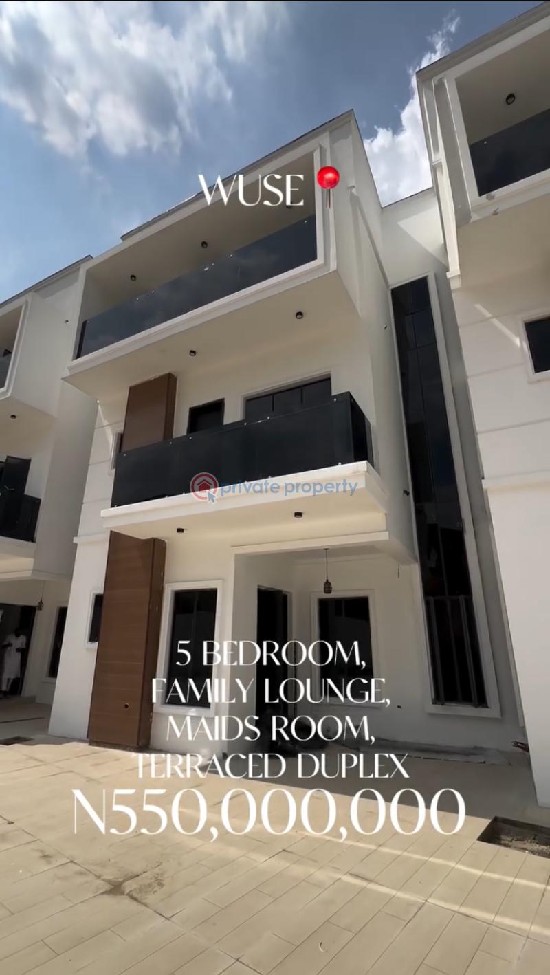 5 bedroom Terraced Duplex For Sale Wuse Abuja Phase 1  - 0