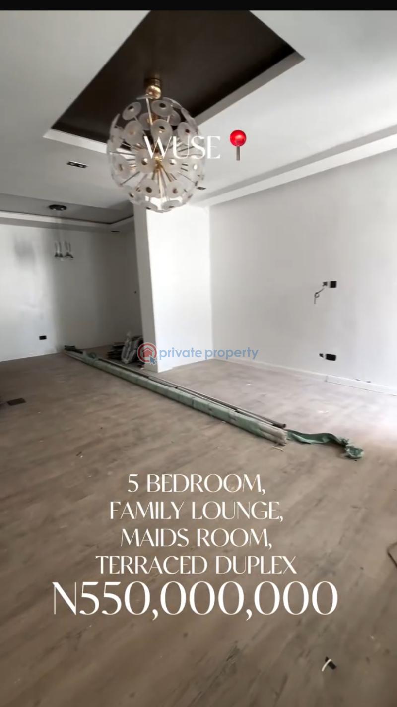 5 bedroom Terraced Duplex For Sale Wuse Abuja Phase 1  - 4