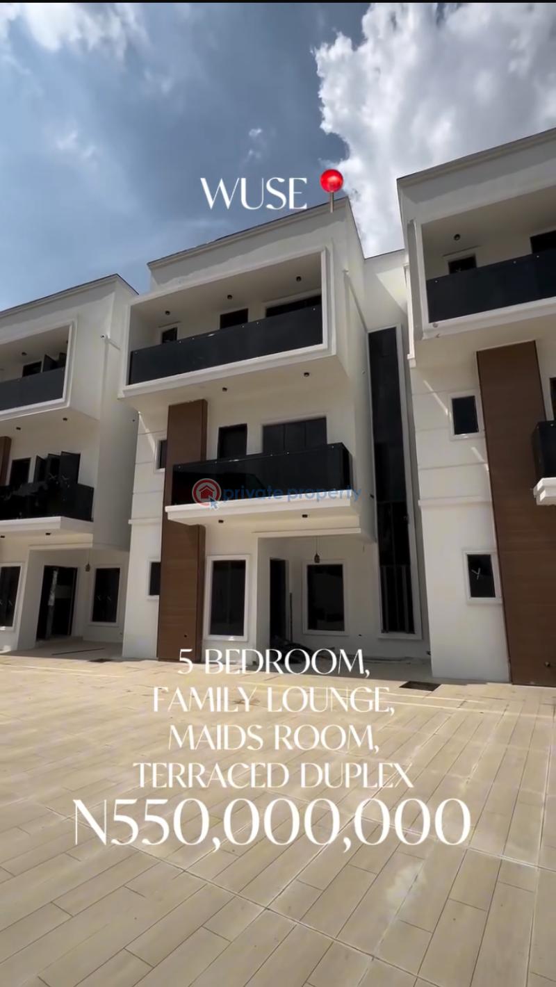 5 bedroom Terraced Duplex For Sale Wuse Abuja Phase 1  - 3