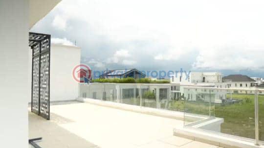 Brand new 6 bedroom self compound semi detached duplex with bq & spacious compound - 5 6 bedroom Semi detached Duplex For Sale Cowrie Creek Estate Ikate Elegushi Lekki Lagos - 5