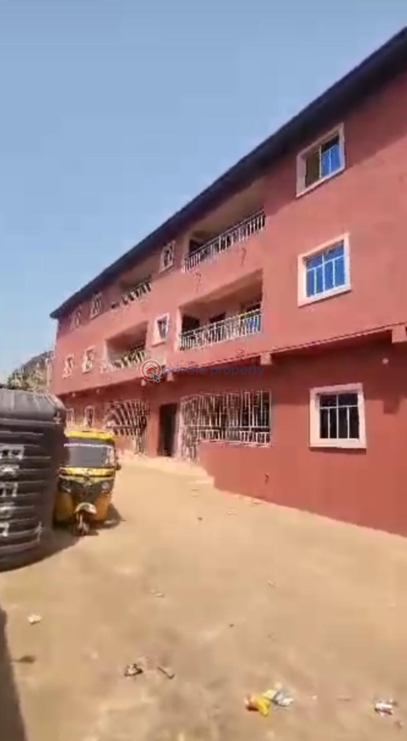 Brand new 6 units of 3 bedrooms flat - 0 10 bedroom Townhouse For Sale New Home Estate Phase 1 Umuchigbo Nike Enugu Area  - 0