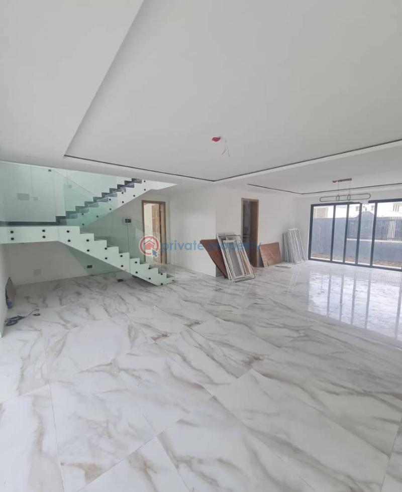 Brand new and fully serviced 5 bedroom semi detached duplex with bq, swimming pool, gym - 2 5 bedroom Semi detached Duplex For Rent Banana Island Ikoyi Lagos - 2