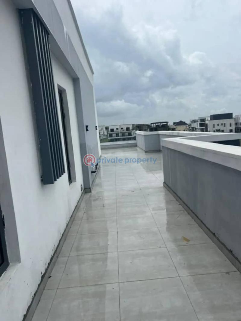 Brand new and spacious 5 bed semi detached duplex - 12 5 bedroom Semi detached Duplex For Rent Ikate Elegushi Lekki Lagos - 12