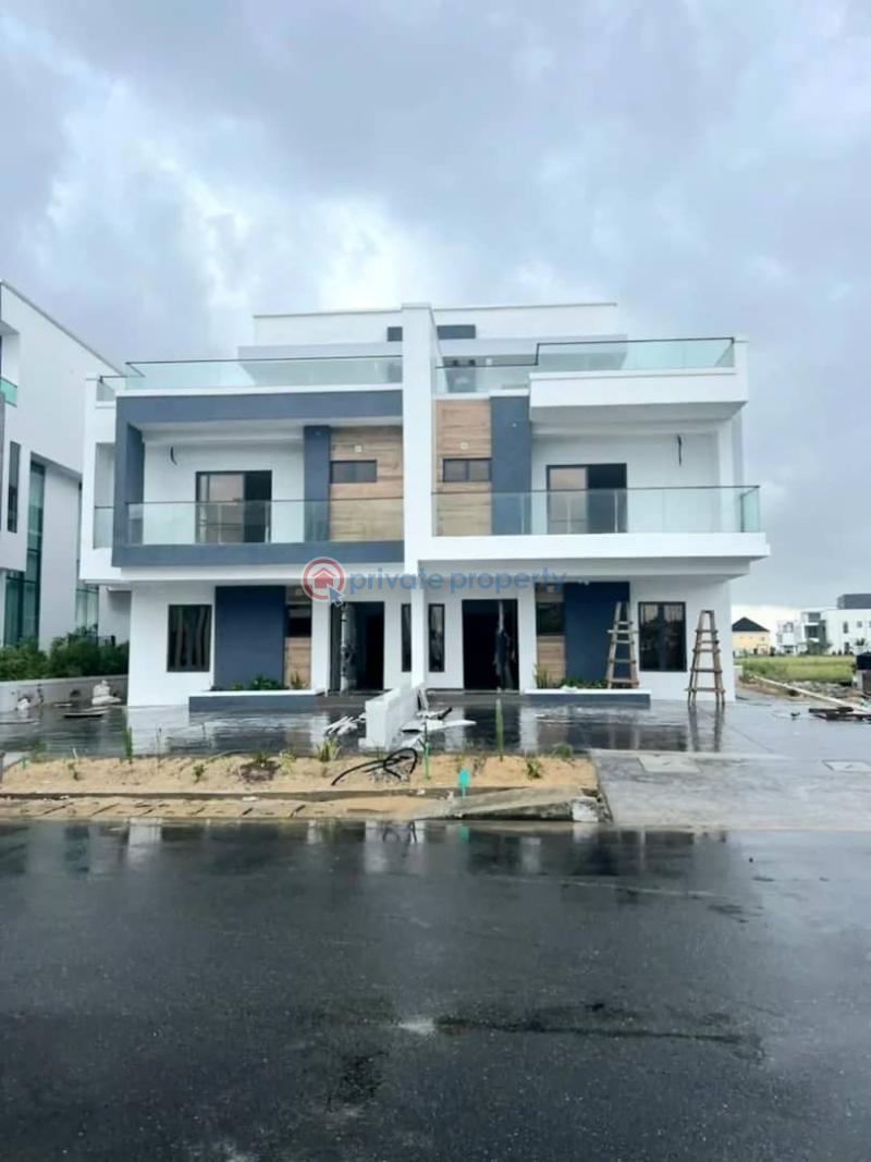 Brand new and spacious 5 bed semi detached duplex - 0 5 bedroom Semi detached Duplex For Rent Ikate Elegushi Lekki Lagos - 0
