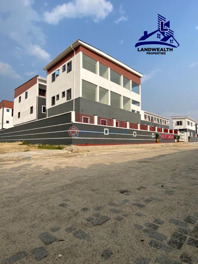 4 bedroom Terraced Duplex For Sale Secure Estate At Sangtoedo Lekki Lagos Sangotedo Ajah Lagos - 0