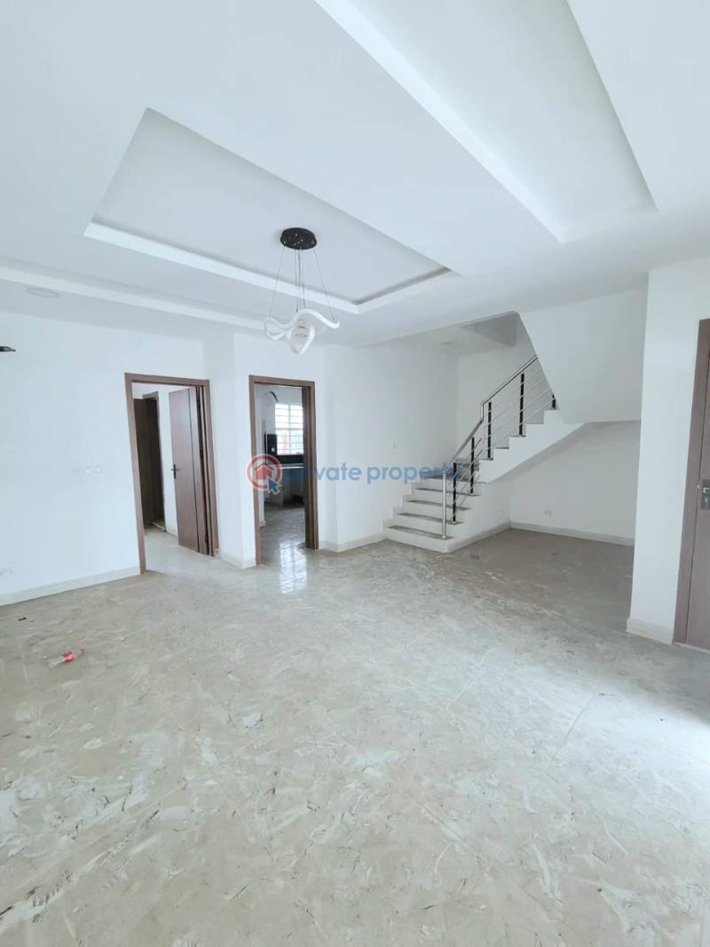 Brand new fully serviced 4-bedroom terrace duplex - 1 4 bedroom Terraced Duplex For Rent Chevron Drive Lekki Lagos - 1