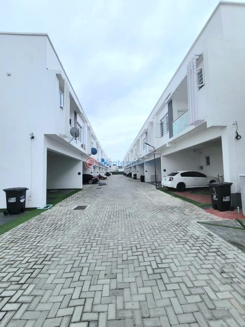 Brand new fully serviced 4-bedroom terrace duplex - 11 4 bedroom Terraced Duplex For Rent Chevron Drive Lekki Lagos - 11
