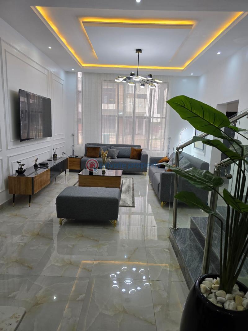 Brand new furnished 4 bedroom semi detached in abijo sangotedo - 5 4 bedroom Semi detached Duplex For Sale Abijo Sangotedo Ajah Abijo Ajah Lagos - 5