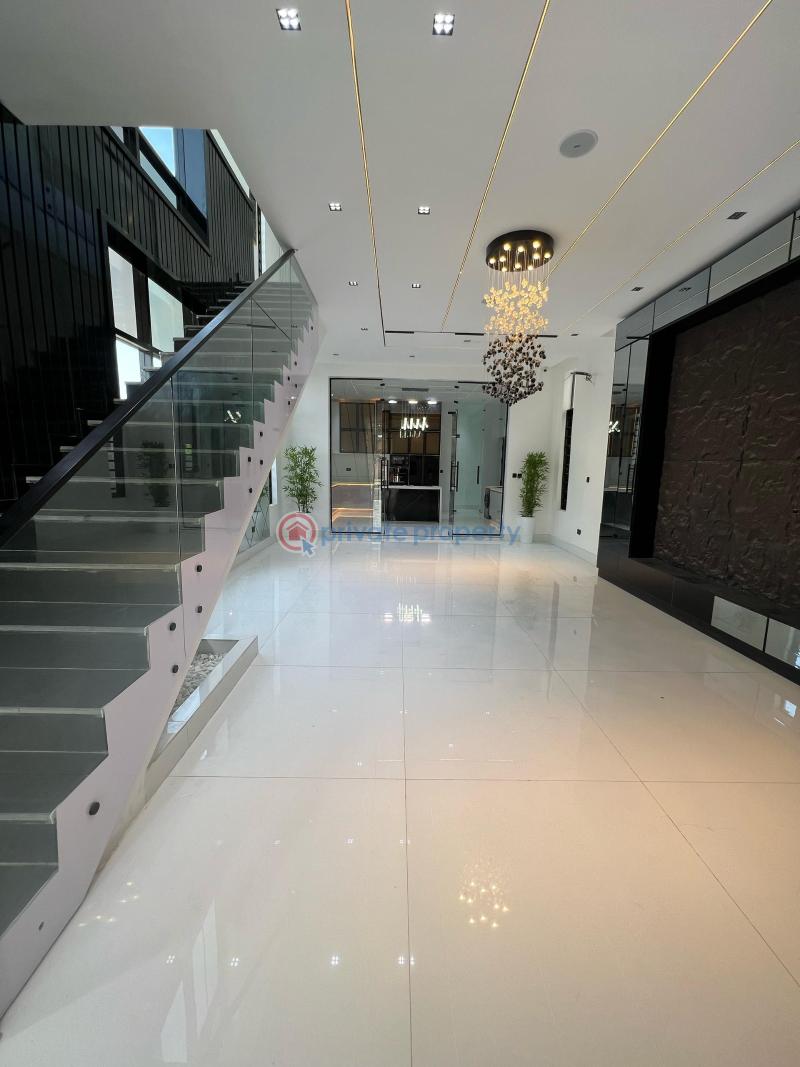 Brand new luxury 5 bed fully detached duplex with a swimming pool & bq - 3 5 bedroom Detached Duplex For Sale 2nd Tollgate, Lafiaji Lekki Lagos - 3