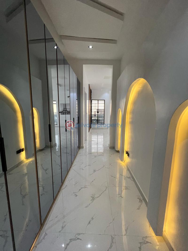 Brand new luxury 5 bed fully detached duplex with a swimming pool & bq - 4 5 bedroom Detached Duplex For Sale 2nsd Toll Gate, Lafiaji Lekki Lagos - 4