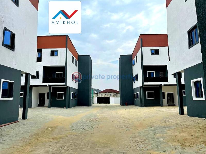 Brand new mini estate with 28 units of duplexes and apartments. entire estate for sale as a unit.. - 3 House For Sale Sagotedo, Ajah Sangotedo Lagos - 3