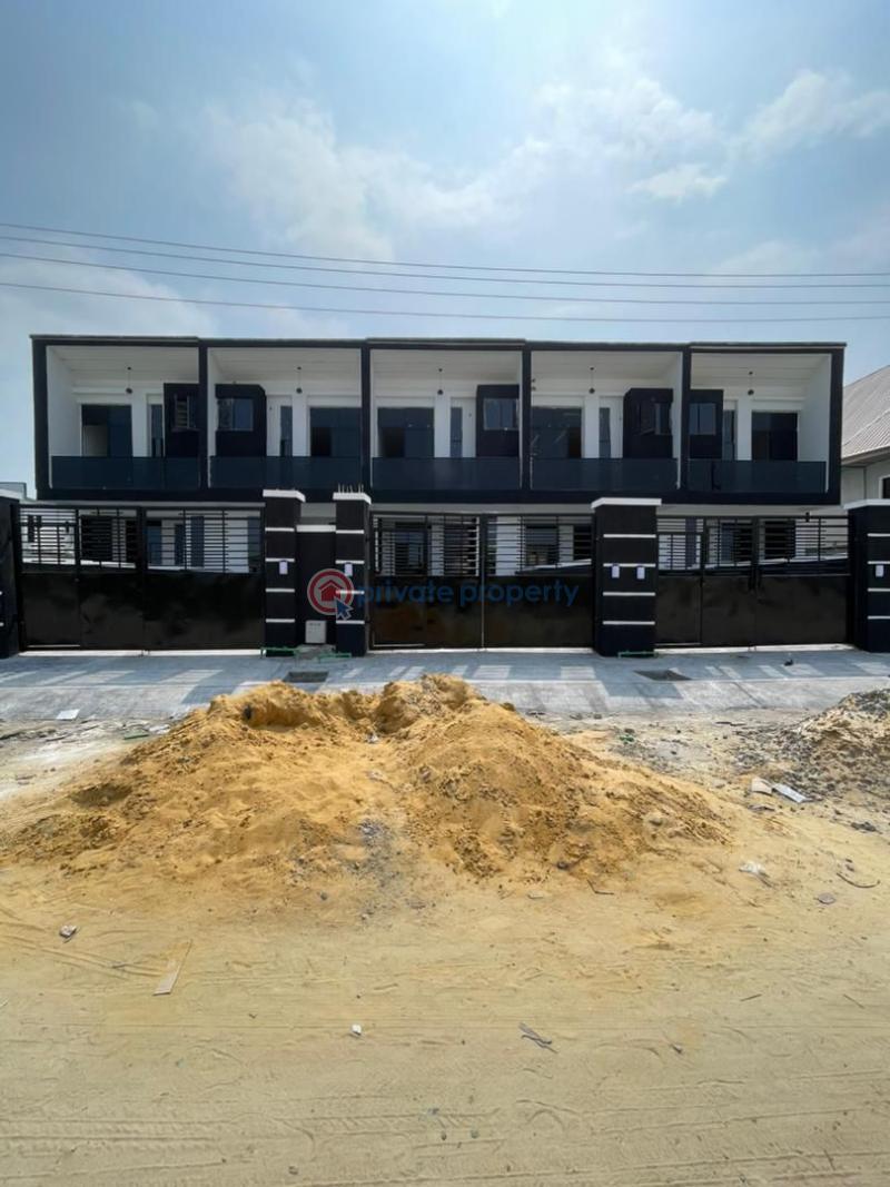 Brand new self compound 4 bedroom terraced  duplex - 9 4 bedroom Terraced Duplex For Sale Ikota Lekki Lagos - 9