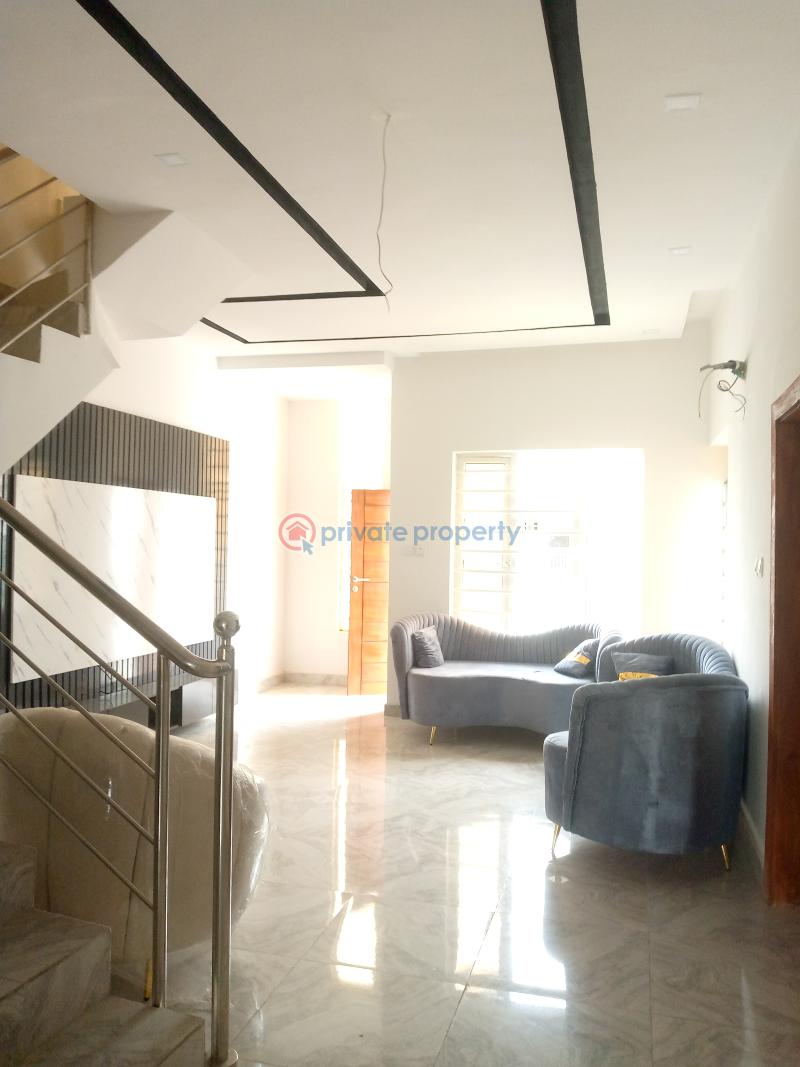 4 bedroom Terraced Duplex For Sale Located Inside An Estate,not Far From The Express, Nice Environment To Leave In.off Plan Is Available Too In Same Compound Abraham Adesanya Ajah Lagos - 2