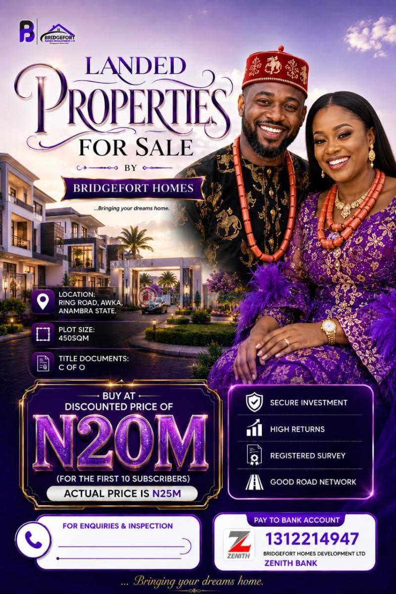 Residential Land For Sale Awka South Anambra