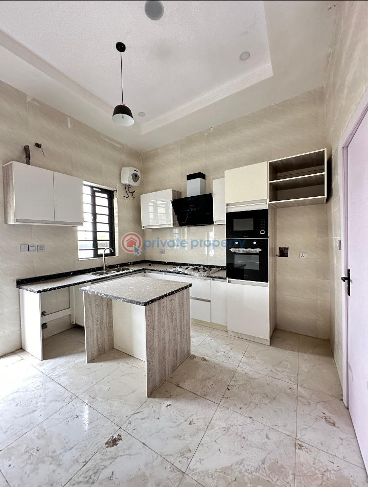 4 bedroom Semi detached Duplex For Sale Located Inside Free Flooded Area, Secured Estate In Chevron With Good Light Chevron Drive Lekki Lagos - 1