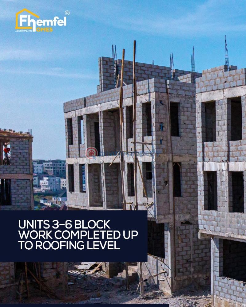 4 bedroom Semi detached Duplex For Sale Guzape Main Behind Coza Guzape Abuja Phase 1  - 2