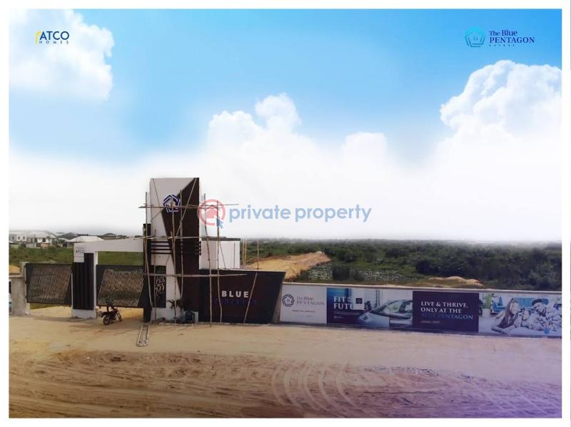 Residential Land For Sale The Blue Pentagon Estate Along Ogombo Road By Abraham Adesanya Estate Ajah Lekki Lagos Okun Ajah Lagos - 1