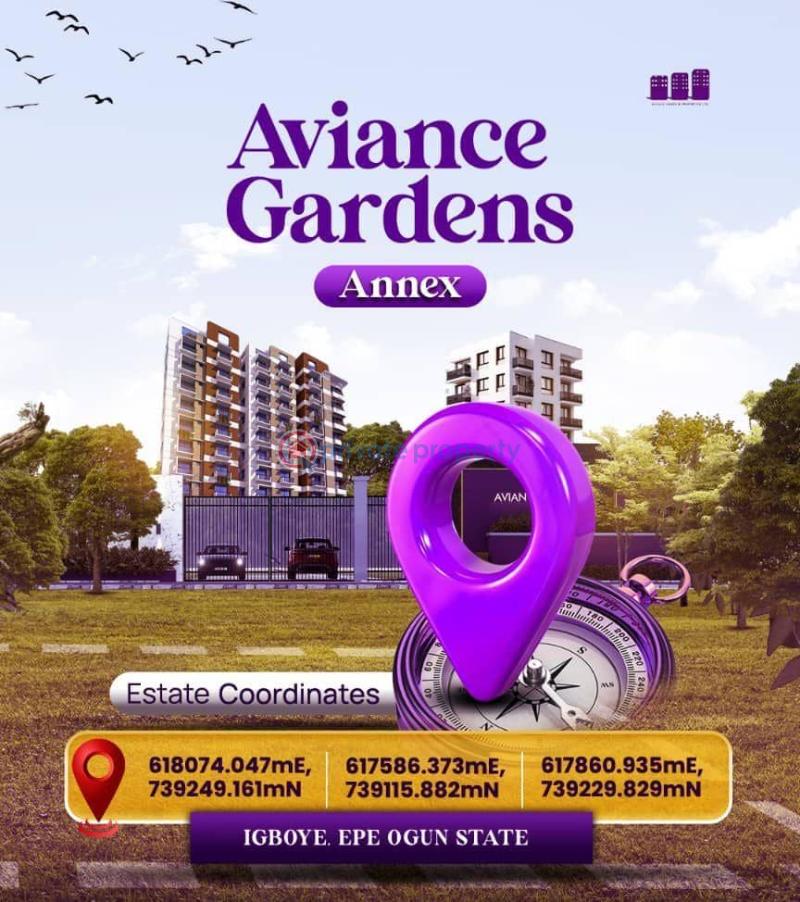 Land For Sale Aviance Gardens Annex Near Igbonla Model College Epe Lagos