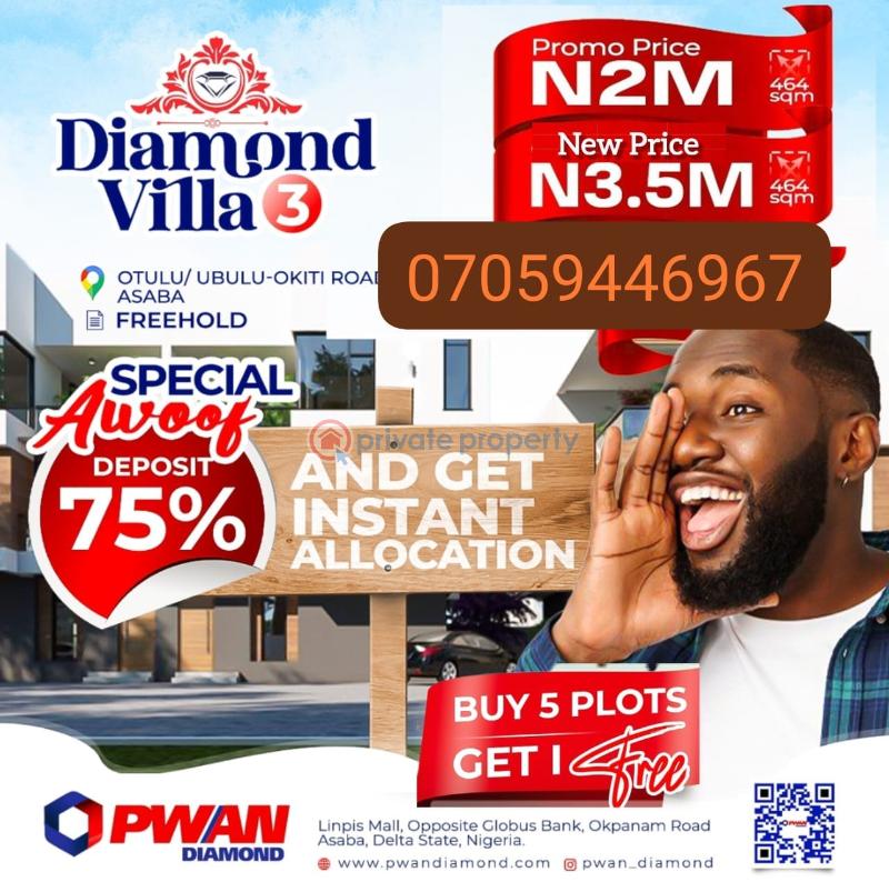 Mixed use Land For Sale Otulu/ubulu Okiti Road Aniocha South Delta
