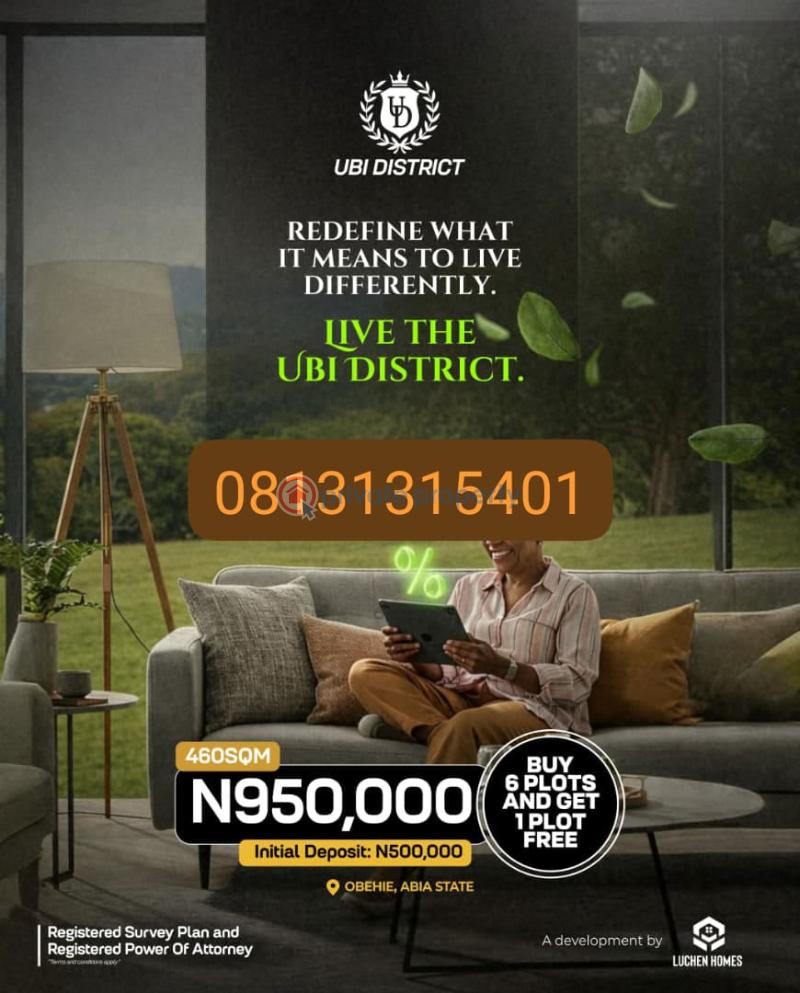 Mixed use Land For Sale Obehie Obi Nwa Abia