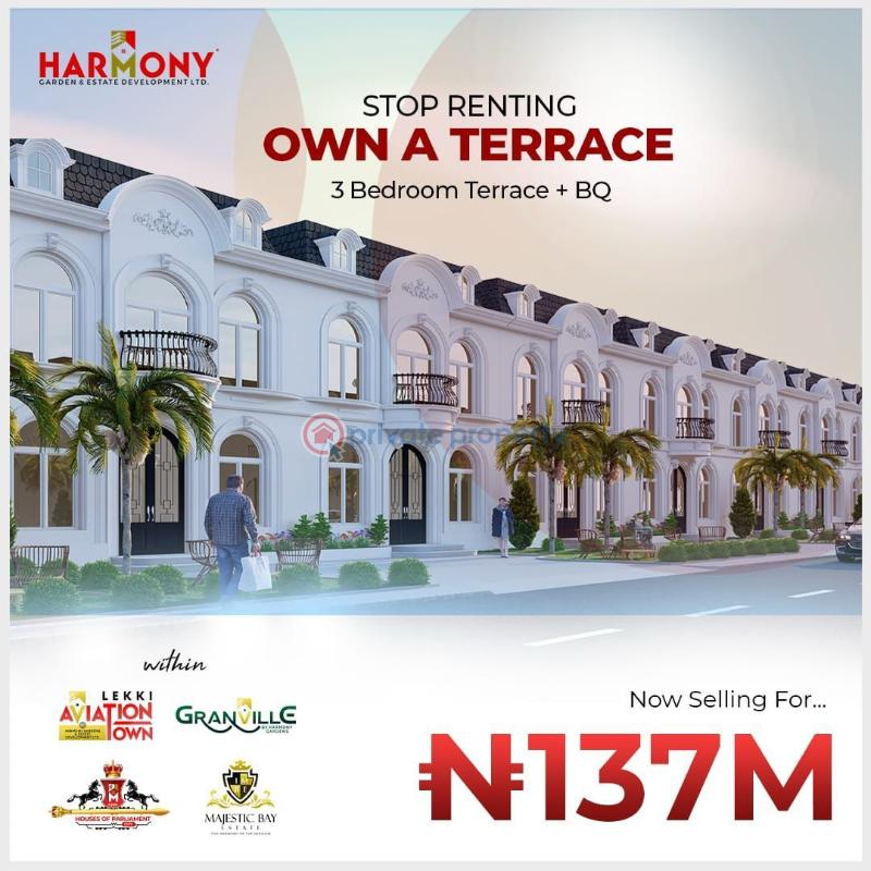 3 bedroom Bungalow For Sale With Ibile Traditional Mortgage House, You Can Choose From Premium Homes In Our Prestigious Estates: 📍 Granville Estate: Serenity Meets Sophistication 📍 Lekki Aviation Town: Where Urban Living Meets Neighborhood Charm 📍 The Parliament Estate: Af Ibeju-Lekki Lagos - 1