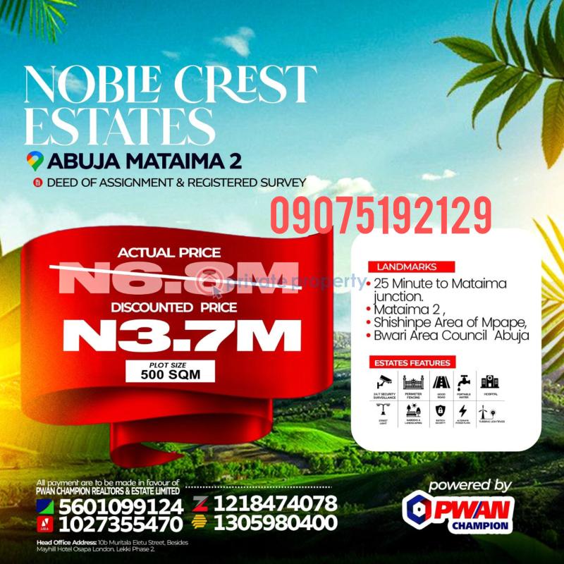 Land For Sale Maitama Abuja Phase 1 