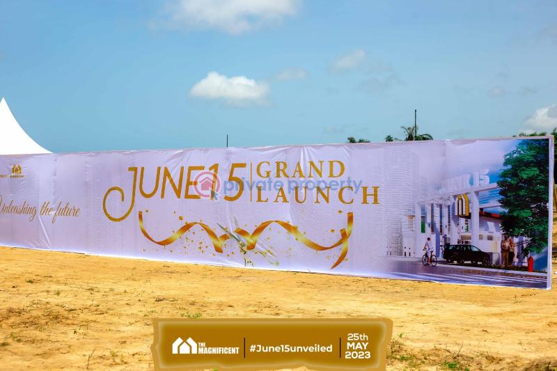 Land For Sale June 15 Estate, Beside Eleko Junction, Along Lekki Epe Expressway, Eleko Ibeju-Lekki Lagos - 28