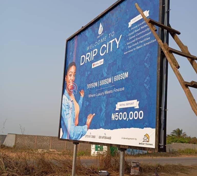 Mixed use Land For Sale Near Lekki Deep Seaport, Drip City Estate, Ketu Epe Lagos - 3