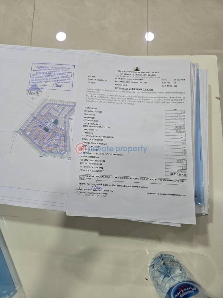 4 bedroom Residential Land For Sale Close To Renewed Hope Estate Karsana Abuja Phase 3  - 1