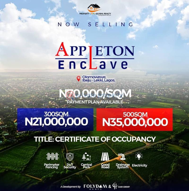 Residential Land For Sale Thi Located In Olomowewe Community Ibeju-Lekki Lagos - 0