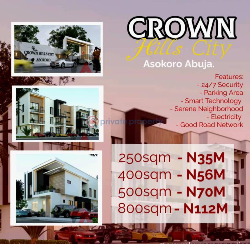Land For Sale Crown Hills City Estate Asokoro Abuja Phase 1  - 15