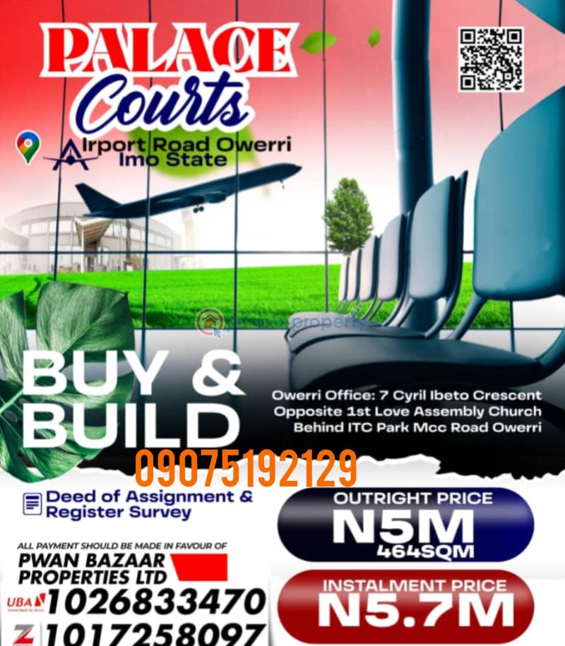 Land For Sale Airport Road Owerri Owerri Imo