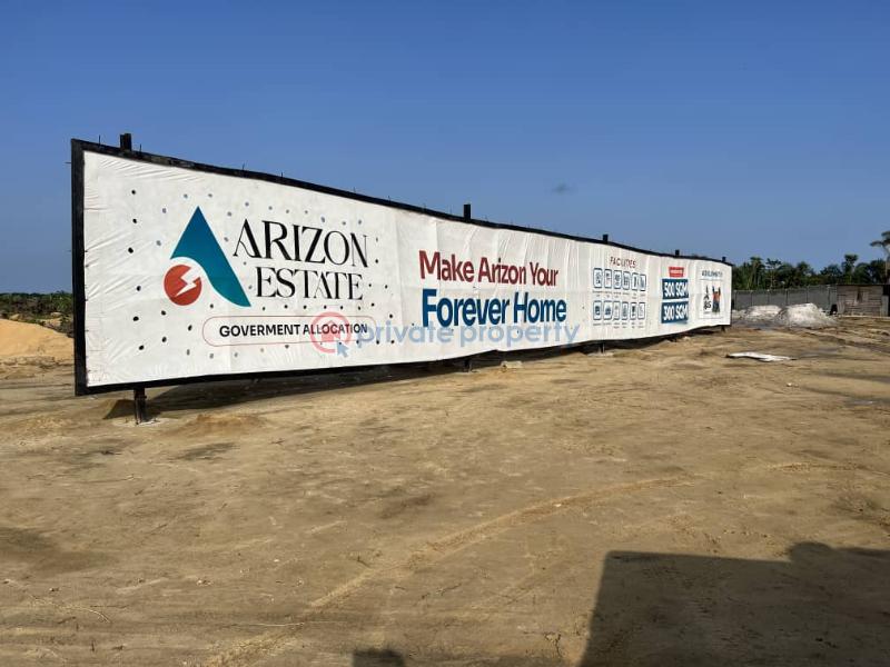 Land For Sale Arizon Estate , Eleko. Eleko Ibeju-Lekki Lagos - 0