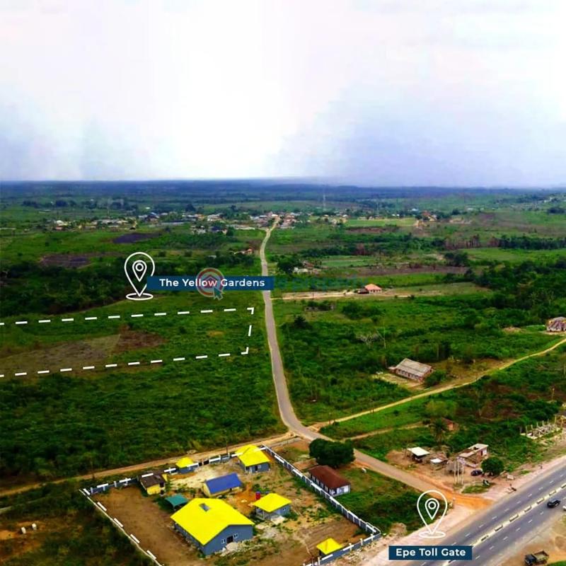 For sale Mixed use Land Yellow Garden Estate With Good Road Network