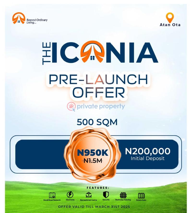 Residential Land For Sale Atan Ota Ogun - 0