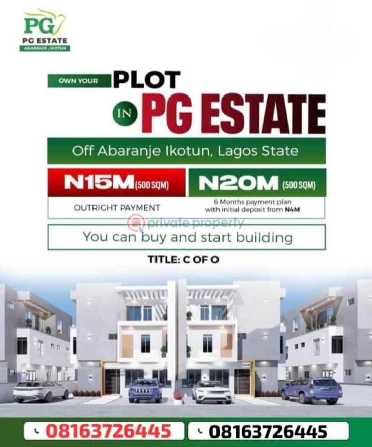 Land For Sale Abaranje Ikotun/Igando Lagos