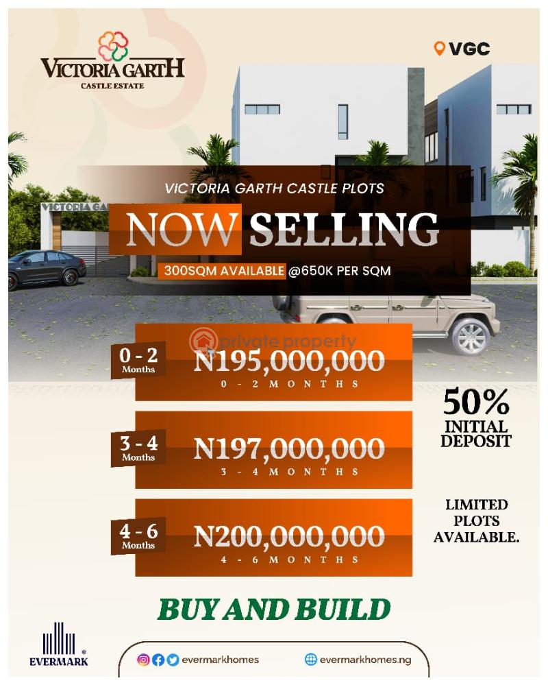 Residential Land For Sale Victoria Garth Castle Estate Vgc Main Lekki Victoria Garden City Lekki Lagos - 1