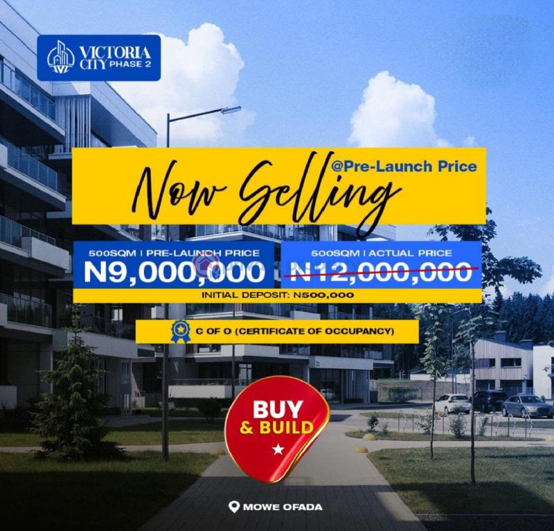 Residential Land For Sale Mowe Lagos Extension Ogun - 1