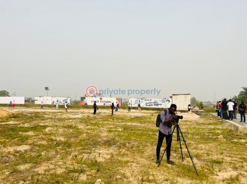 Residential Land For Sale Bogije, Sangotedo. Coral Lagoonfront Estate Bogije Sangotedo Lagos - 0
