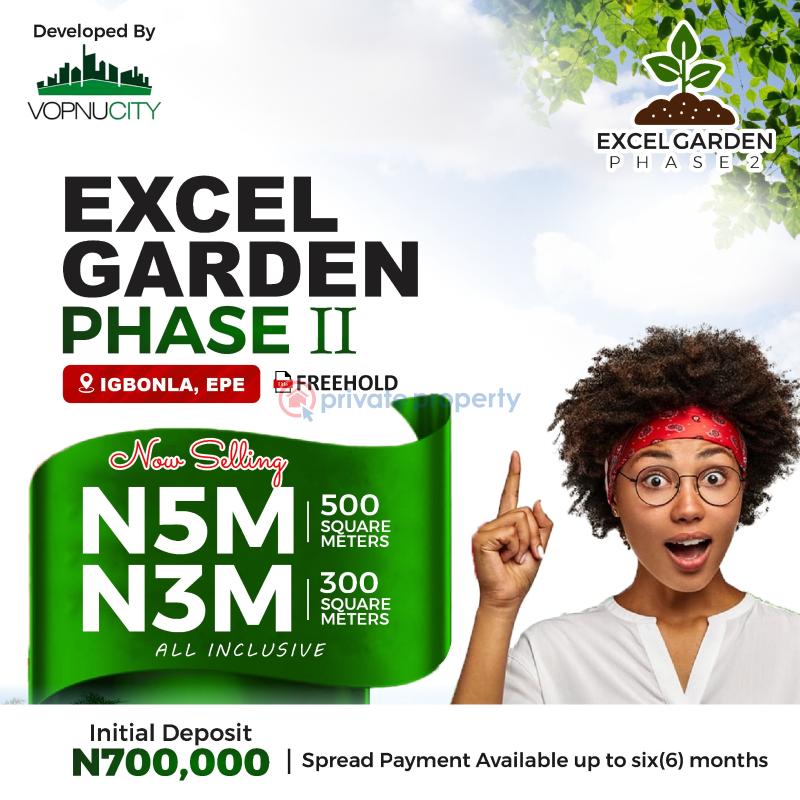 Land For Sale Excel Garden Estate Epe Lagos