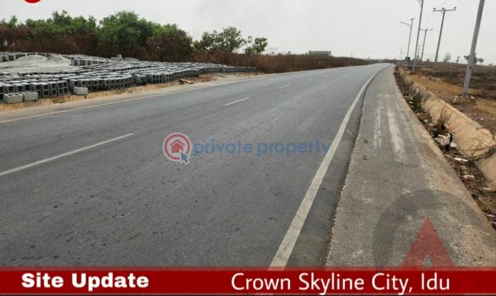 Residential Land For Sale Idu Train Station, Skyline City Estate. Idu Abuja Phase 4  - 3