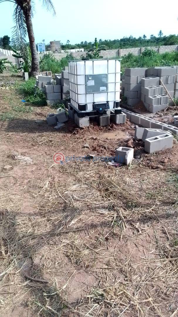 Residential Land For Sale Elite Court Estate Sharing Fence With Grace Polytechnic Ketu Epe Lagos