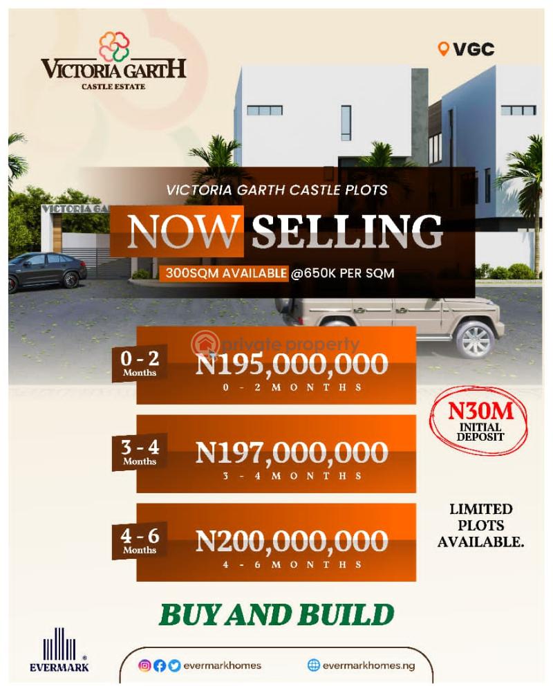 Residential Land For Sale Victoria Garth Castle Victoria Garden City Lekki Lagos - 0