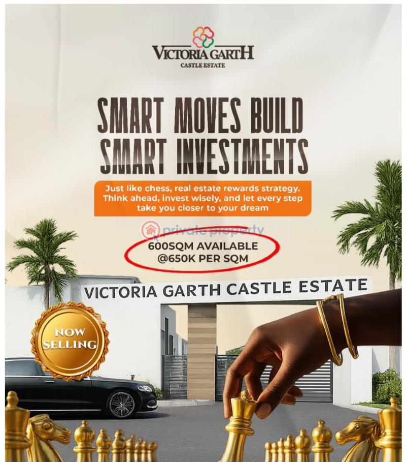 Residential Land For Sale Victoria Garth Castle Victoria Garden City Lekki Lagos - 2