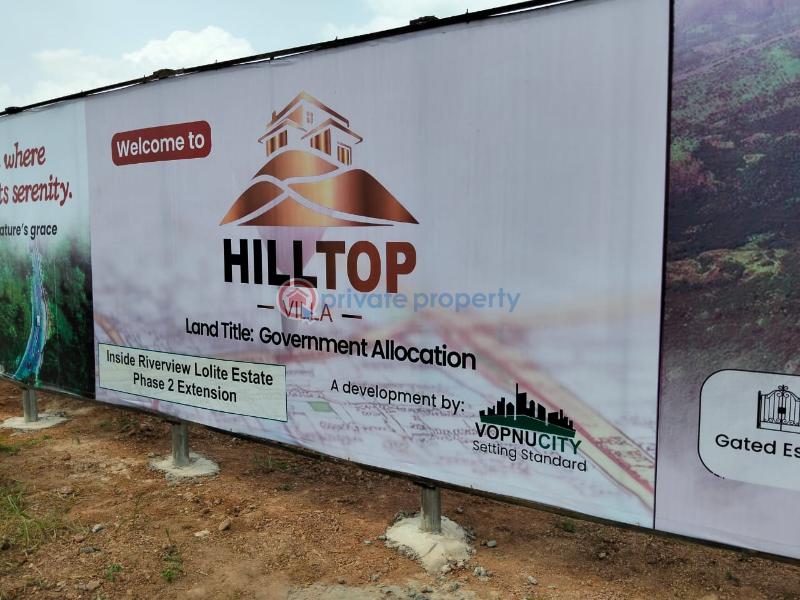 Residential Land For Sale Hilltop Villa Estate Enugu Suburb Enugu Area  - 8
