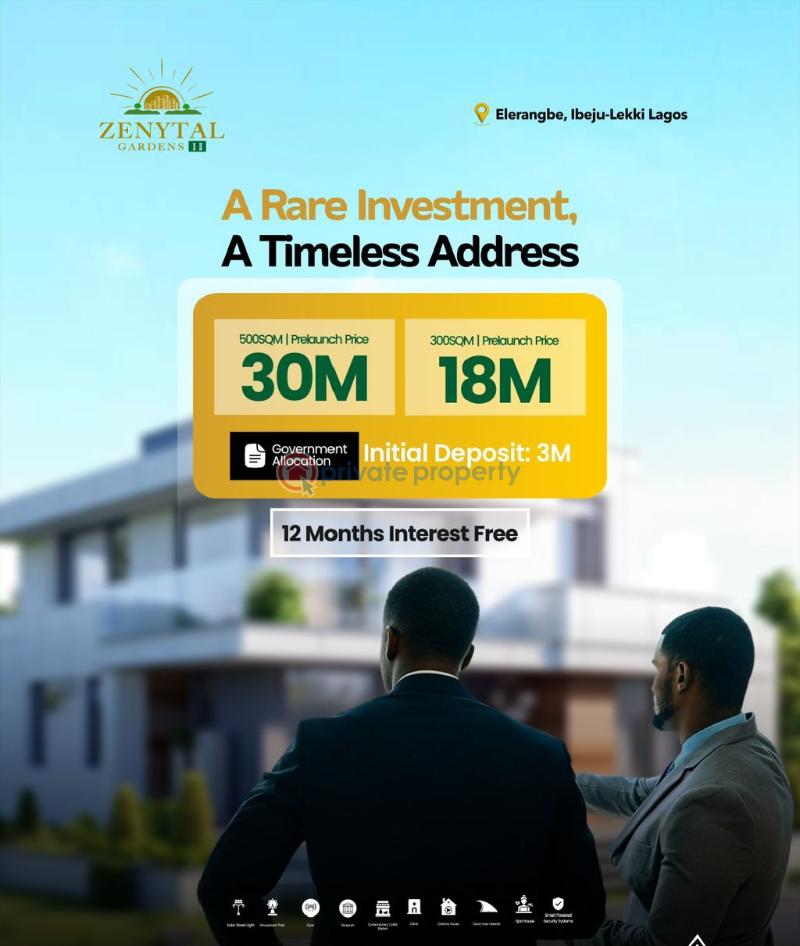 Residential Land For Sale Eleran Igbe Ibeju-Lekki Lagos
