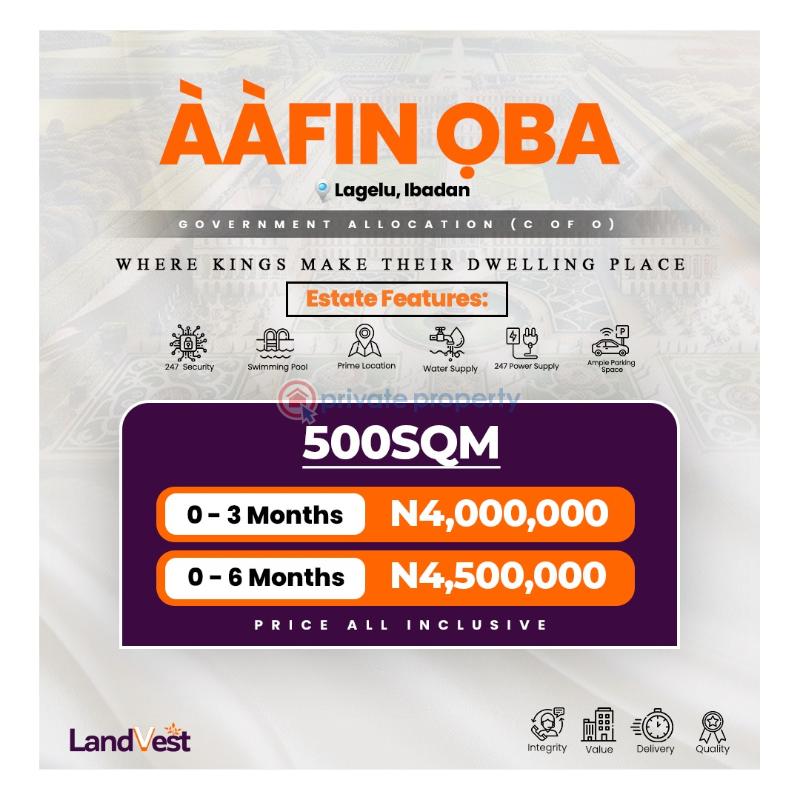 Residential Land For Sale Ibadan Airport Air Force Comprehensive School Dry Sea Port Proposed Àjòdà Golf Ido Ibadan Oyo - 0